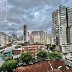 Venda Apartamento Santos SP - mAr dOce lAr quarto e sala separados, com area de serviço e vista livre a uma quadra da praia do Embaré!