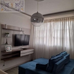 Apartamento térreo com quintal e garagem, 2 dormitórios à venda, 85 m² - Vila Matias - Santos/SP