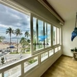 Apartamento vista mar à venda na Praia das Pitangueiras no Guarujá I Omega Imoveis