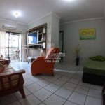 Apartamento no bairro da Guilhermina, composto por 01 dormitório amplo integrado à uma sacada envidraçada com vista de parte da praia, sala igualmente ampla, dois ambientes integrada à uma segunda sac