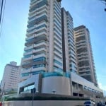 Apartamento em Praia Grande com vista parcial para o mar, 02 dormitórios