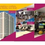 Apartamento no Condomínio Grand Valle Elvira Up com 3 dormitórios à venda, 72 m² por R$ 435.340 - Centro - Jacareí/SP