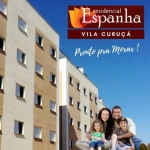 VENDA DE APARTAMENTO NO RESIDENCIAL ESPANHA, EM SÃO MIGUEL/SP, 40m² com 2 quartos, sala de estar, 1 vaga e condomínio com piscina. CONSULTE-NOS.