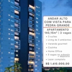 Apartamento Alto Padrão muito bem localizado em Atibaia SP,  3 suítes, 3 vagas, escritório lazer completo.