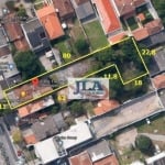 Terreno à venda, 1093 m² por R$ 2.700.000 - Rebouças/Agua Verde - Curitiba/PR