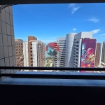 Apartamento Flat 1 quarto sala cozinha americana e varanda vista mar 38 metros Tulip Inn Fortaleza