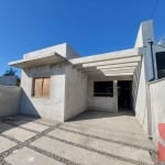 CASA NOVA EM FASE DE ACABAMENTO, MEDINDO 83,51M²- CONTENDO 03 DORMITÓRIOS (SENDO 01 SUÍTE)- LOCALIZADA NA BARRA DO SAI