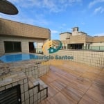 Cobertura Duplex em Mongaguá, bairro Jardim Marina, 4 dormitórios sendo 1 suíte, piscina e espaço Grill, Residencial com excelente padrão e localização, lazer completo.