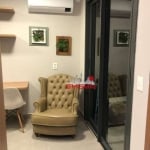 Condomínio Residencial GO Campo Belo de 25m² todo mobiliado com ar condicionado