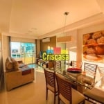 Apartamento com 3 dormitórios à venda, 105 m² por R$ 650.000,00 - Braga - Cabo Frio/RJ