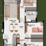 Apartamento no Capim Macio Lançamento Essence Residencial, 2 e 3 quartos, lazer