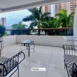 Apartamento em Lagoa Nova. Sala, varanda, 3 suítes, 3 vagas, 134m2 e planejados