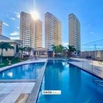 Apartamento Sunset Ponta Negra, 2 quartos sendo 1 suíte, nascente, 56m2, sombra