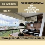 3 Quartos no Brisas Residencial Clube Reformado com Dependência Completa 02 Vagas