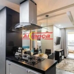 Lindo Apartamento do Tatuapé Mobiliado, com Varanda Gourmet 74 m², 3 dormitórios , 1 vaga