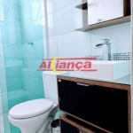 apartamento de cobertuta no Jardim Presidente Dutra, com sacada, teto retrátil, todo reformado