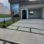 Linda Casa Térrea de 136m² de  área Construída e Terreno 200m2 à venda no excelente Condomínio Fechado  Brescia em Indaiatuba- SP.