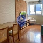 Apartamento de 73m² à venda, Indianópolis, São Paulo, SP 2 dormitório, 2 banheiros, 1 Vaga de Garag