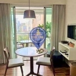 Apartamento com 37m², mobiliado, para locação, Bela Vista, São Paulo, SP