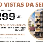 Apartamento com 2 dormitórios sendo 1 suíte á venda na Vila Nova Mazzei