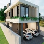 sobrado em construção para ficar mais atrativo para a região,&lt;BR&gt; com a m² de área construída.  &lt;BR&gt;O Sobrado 'My Home' dispõe de 161 m² de área construída e design moderno com c