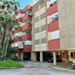 Apartamento de dois Quartos no bairro Teresópolis, sala com dois ambientes, sacada integrada com churrasqueira, cozinha com área de serviço separada e banheiro Auxiliar., uma vaga de garagem coberta e