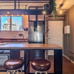 Studio mobiliado para comprar,  1 vaga, no bairro Rio Branco.