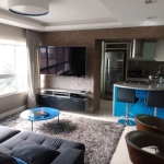 Apartamento TOP e totalmente mobiliado. &lt;BR&gt;03 dormitórios com uma suíte, lavabo, área de serviço, cozinha americana e living com 02 ambientes. &lt;BR&gt;Vista linda para o Rio Guaíba e com 02 v