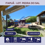 VENDO CASA DUPLEX 590 M² DE TERRENO | 05 QUARTOS | LOTEAMENTO PEDRA DO SAL | ITAPOÃ I SALVADOR | BA