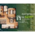 Apartamento lançamento a venda - 42m² - 2 Dormitórios -  Varanda -  Vaga - Vila Rosália Guarulhos/SP