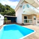 Cabo Frio: Casa Duplex Mobiliada 2 Suítes com Piscina e Churrasqueira