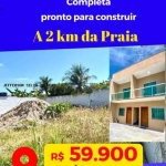 Apenas R$ 59.900 - Fração de Terreno de Flats