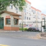 Ótimo apartamento no Condomínio Parete, em frente da UNIRITTER, térreo, desocupado, de 2 dormitórios e *vaga. Possui sala ampla, 2 dormitórios, banheiro com box de vidro e ventilação natural, cozinha 