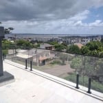 Sobrado novo  no Bairro Tristeza, em uma rua calma e arborizada, com 3 dormitórios sendo 1 suíte com ampla sacada e vista panorâmica para o Rio Guaíba, living em 2 ambientes com lareira, cozinha ameri