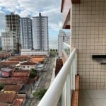 Apartamento com vista mar e 2 quartos à venda em Praia Grande!