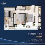 Apartamento com 2 dormitórios à venda, 76 m² por R$ 575.075,50 - Esplanada Independência - Taubaté/SP