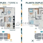 Apartamento Duplex com 3 dormitórios à venda, 150 m² por R$ 777.000,00 - Martim de Sá - Caraguatatuba/SP