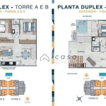 Apartamento Duplex com 3 dormitórios à venda, 125 m² por R$ 656.000,00 - Martim de Sá - Caraguatatuba/SP