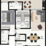 Apartamento com 2 dormitórios à venda, 76 m² por R$ 576.000,00 - Praia Grande - Ubatuba/SP