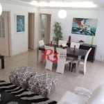 Apartamento com 3 dormitórios à venda, 139 m² por R$ 745.000,00 - Gonzaga - Santos/SP