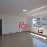 Apartamento com 2 dormitórios para alugar, 108 m² por R$ 6.000,00/mês - Boqueirão - Santos/SP