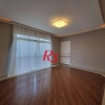 Apartamento com 3 dormitórios para alugar, 99 m² por R$ 6.317,98/mês - Boqueirão - Santos/SP