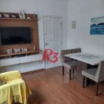 Apartamento com 2 dormitórios à venda, 70 m² por R$ 373.000,00 - Boqueirão - Santos/SP