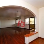 Apartamento para venda ou locação com 3 dormitórios à venda, 163 m² - Boqueirão - Santos/SP