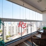 Apartamento com 1 dormitório à venda, 52 m² por R$ 870.000,00 - Embaré - Santos/SP