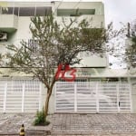 Sobrado com 3 dormitórios à venda, 89 m² por R$ 900.000,00 - Campo Grande - Santos/SP