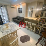 Flat à venda, 45 m² por R$ 390.000,00 - Gonzaga - Santos/SP