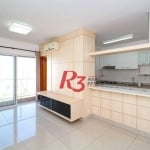 Apartamento com 2 dormitórios para alugar, 73 m² por R$ 5.500,00/mês - Pompéia - Santos/SP