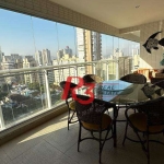 Apartamento com 3 dormitórios para alugar, 181 m² por R$ 16.000,02/mês - Gonzaga - Santos/SP