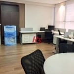 Excelente sala comercial mobiliada em Santos